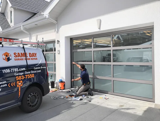 Same-day garage door repair service by Canton Garage Door Repair in Canton
